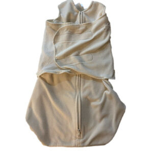 Halo Swaddle Microfleece cream small 3-6 months